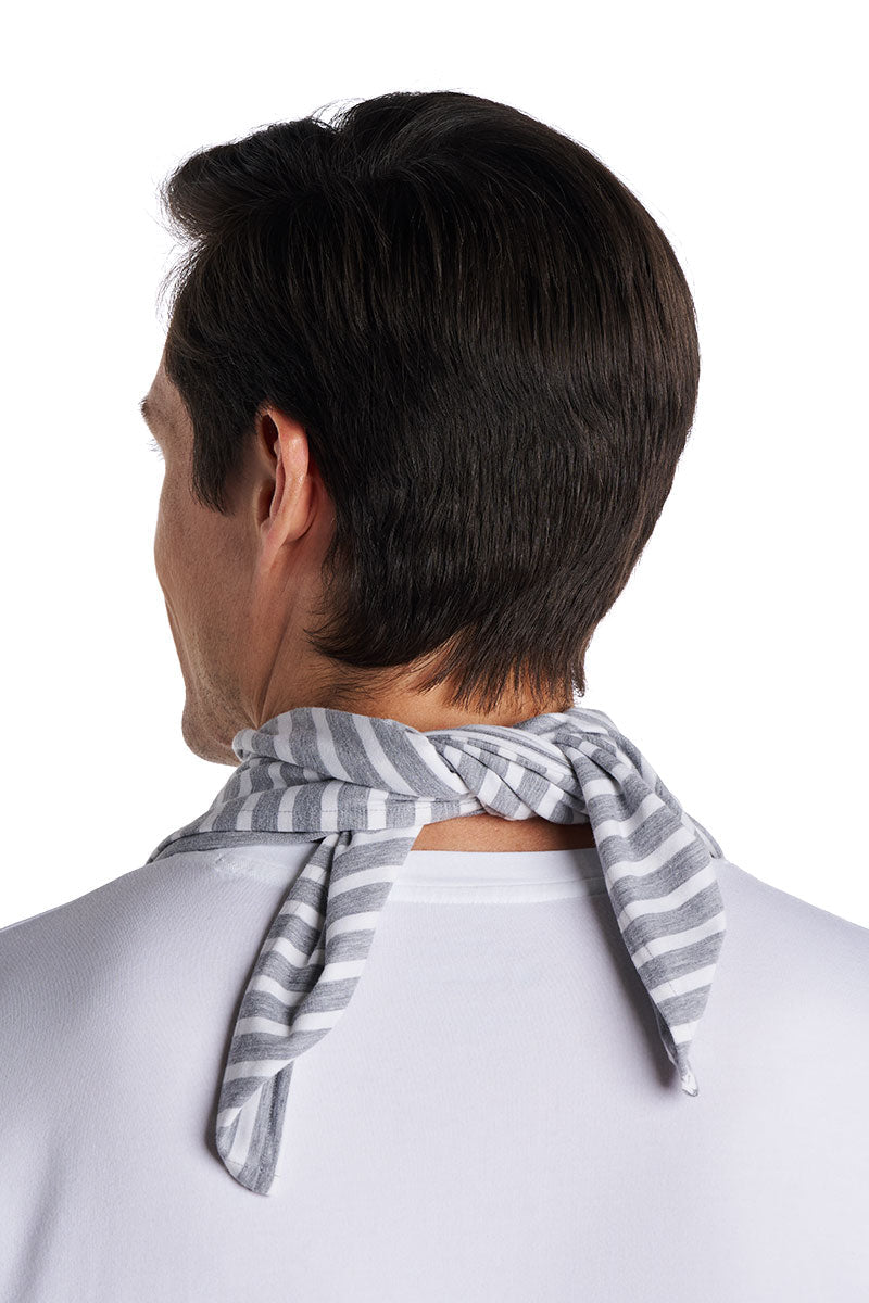 Color_Grey/White Stripe