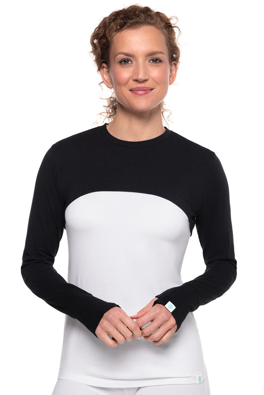 Women's Luna Pullover Shrug | Black | Core