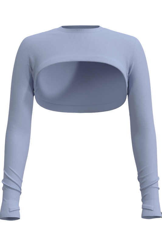 Women's Luna Pullover Shrug | Periwinkle