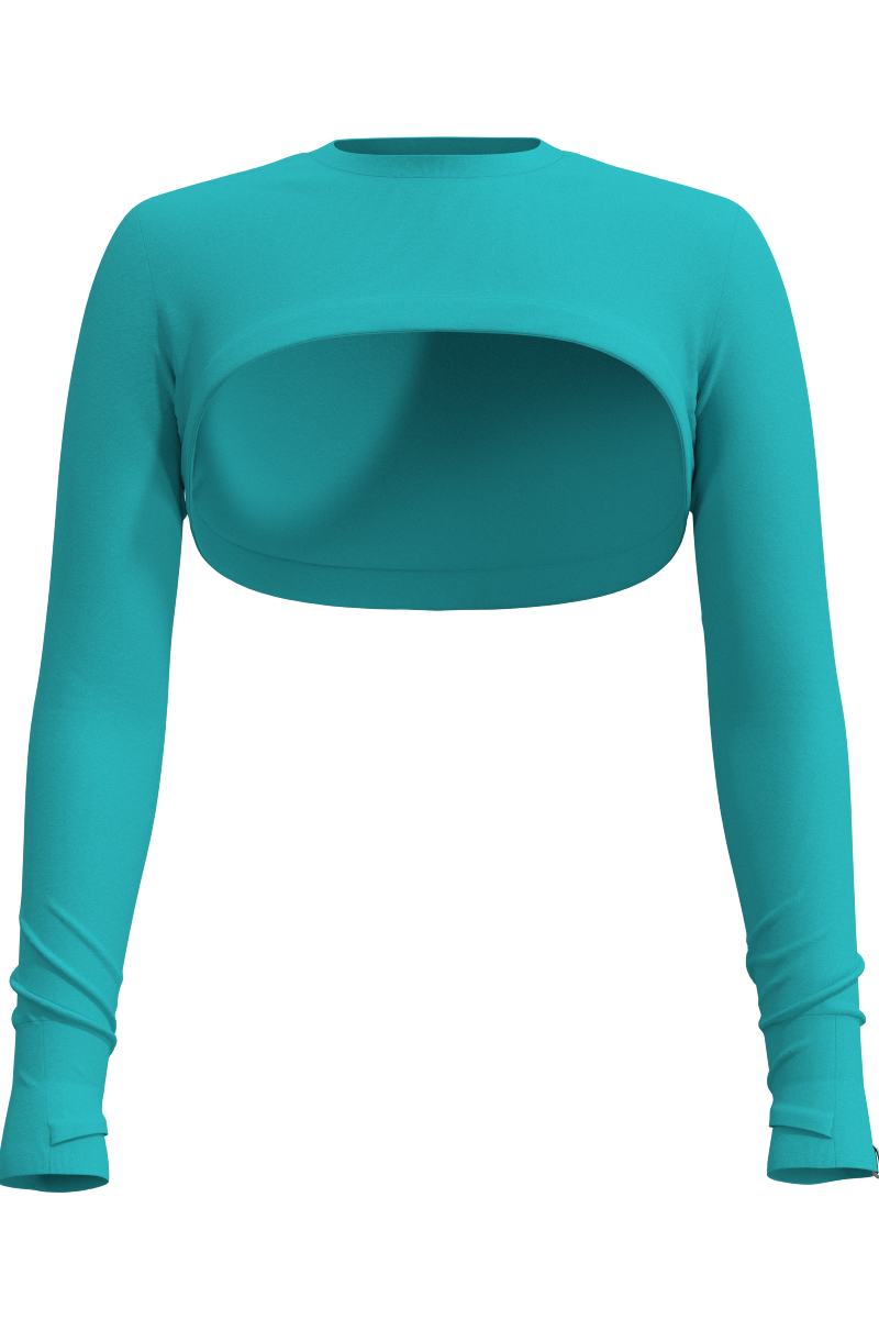 Women's Luna Pullover Shrug | Coolibar Blue