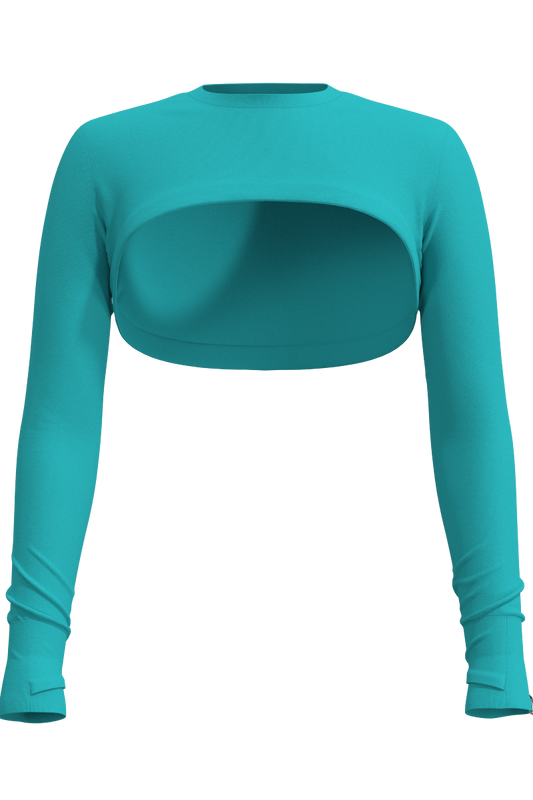 Women's Luna Pullover Shrug | Coolibar Blue