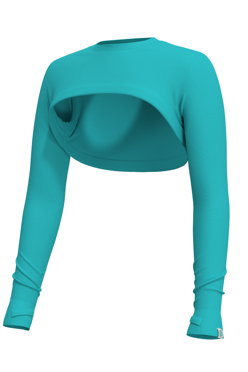 Women's Luna Pullover Shrug | Coolibar Blue