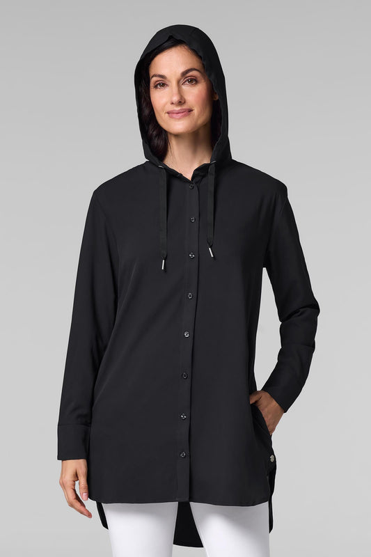 Women's Palma Aire Beach Shirt | Black