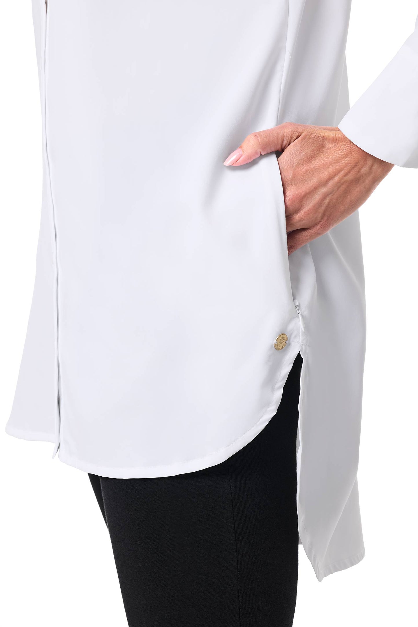 Women's Palma Aire Beach Shirt | White