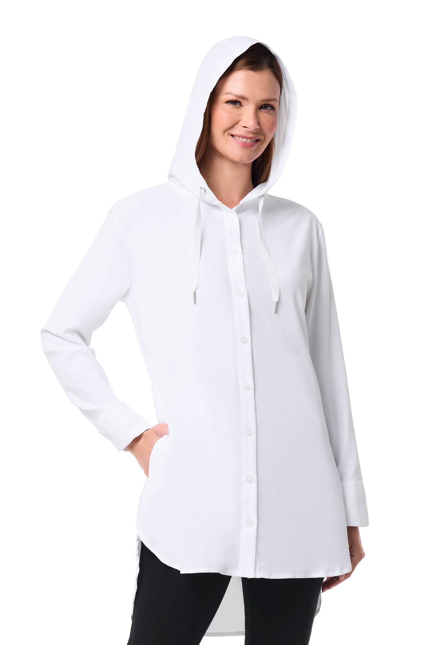 Women's Palma Aire Beach Shirt | White