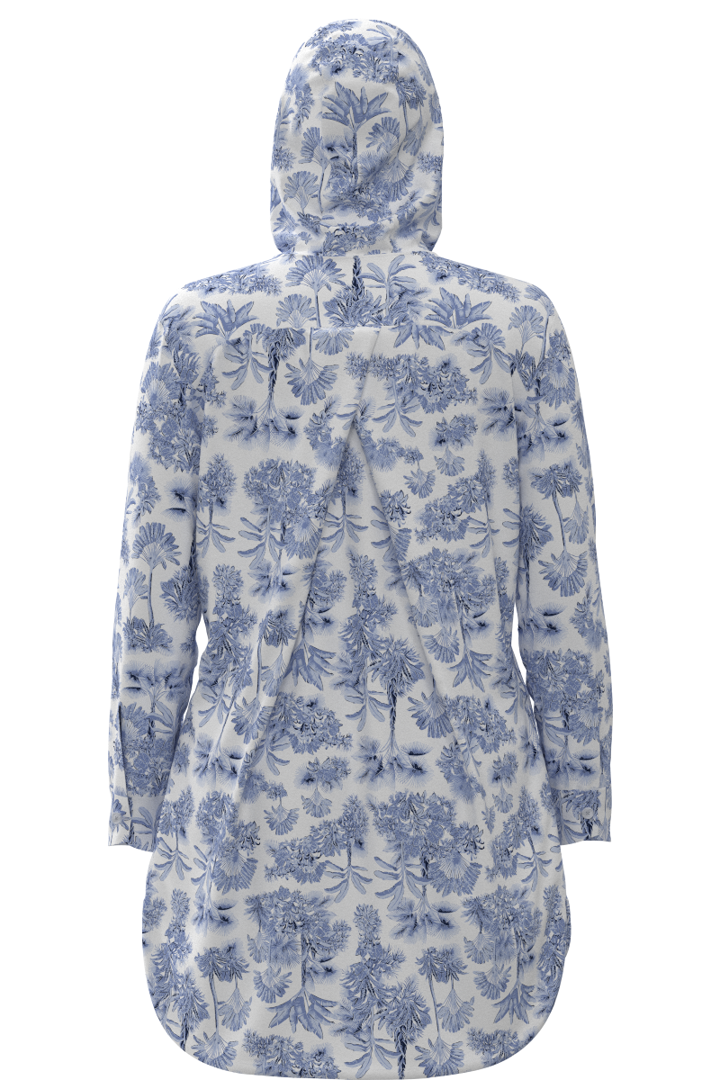 Women's Palma Aire Beach Shirt | Periwinkle Isla Bonita