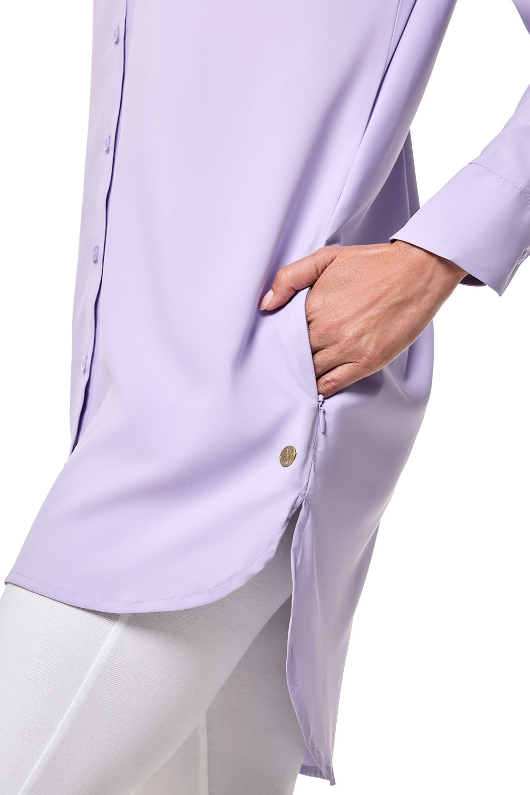 Women's Palma Aire Beach Shirt | Lavendula