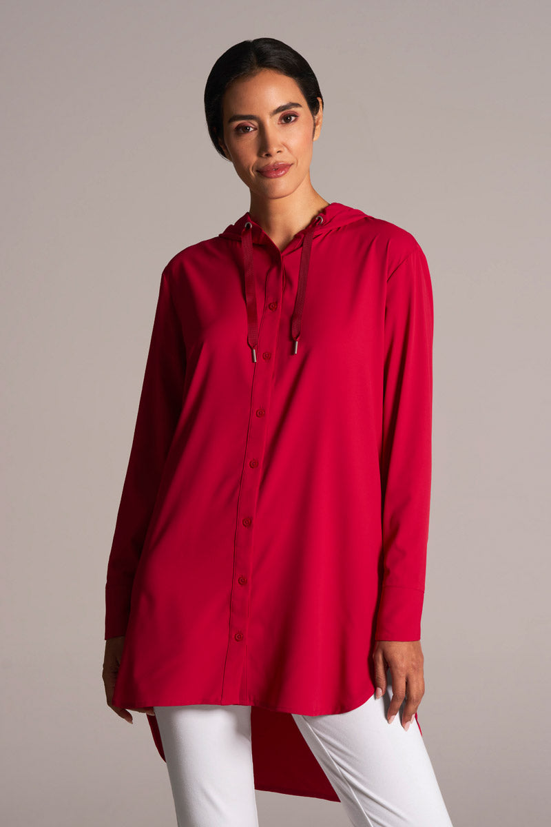 Women's Palma Aire Beach Shirt | Cherry