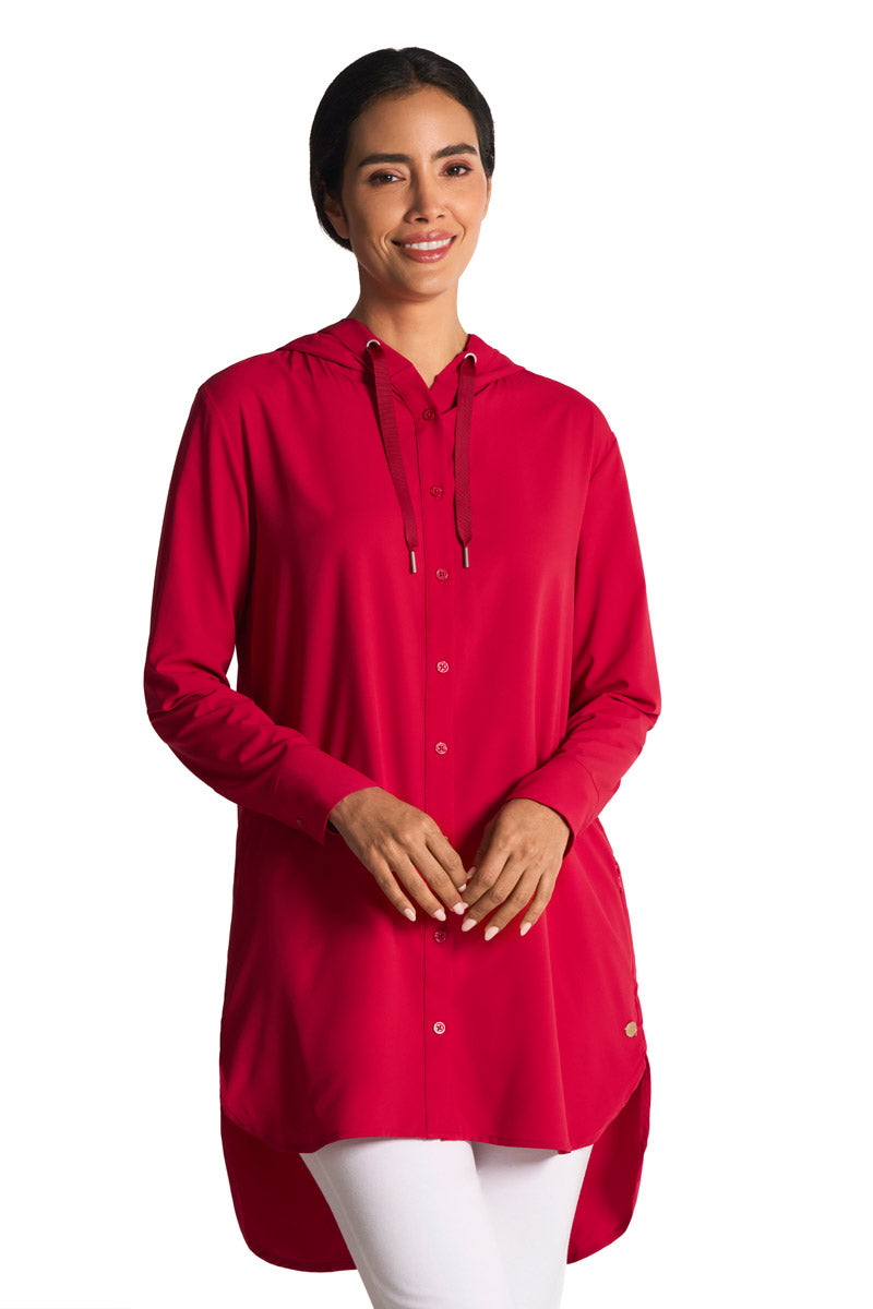 Women's Palma Aire Beach Shirt | Cherry