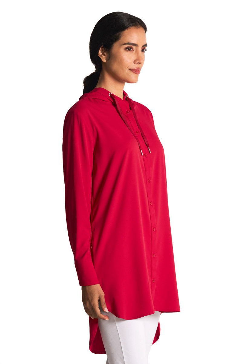Women's Palma Aire Beach Shirt | Cherry