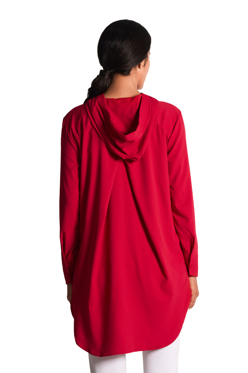 Women's Palma Aire Beach Shirt | Cherry