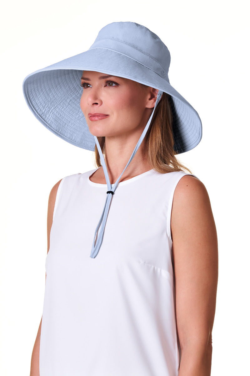 Women's Cyd Travel Beach Hat | Periwinkle