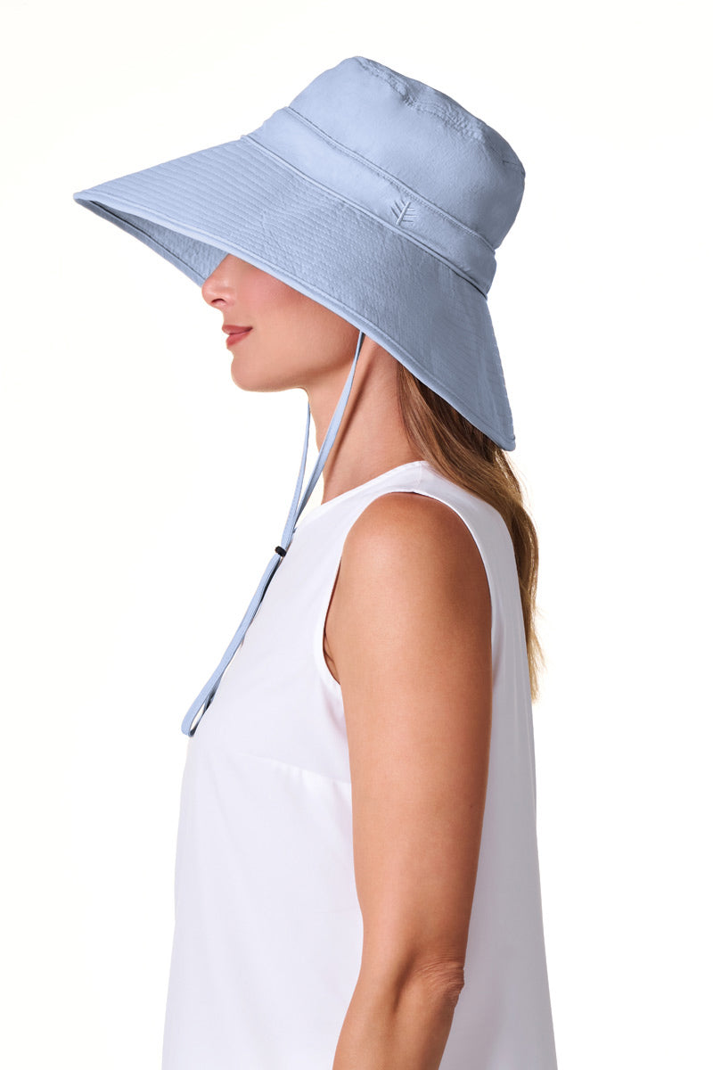 Women's Cyd Travel Beach Hat | Periwinkle