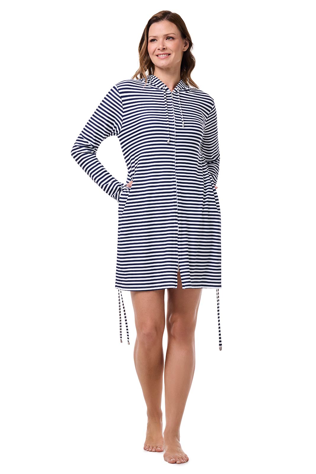Color_White/Navy Stripe