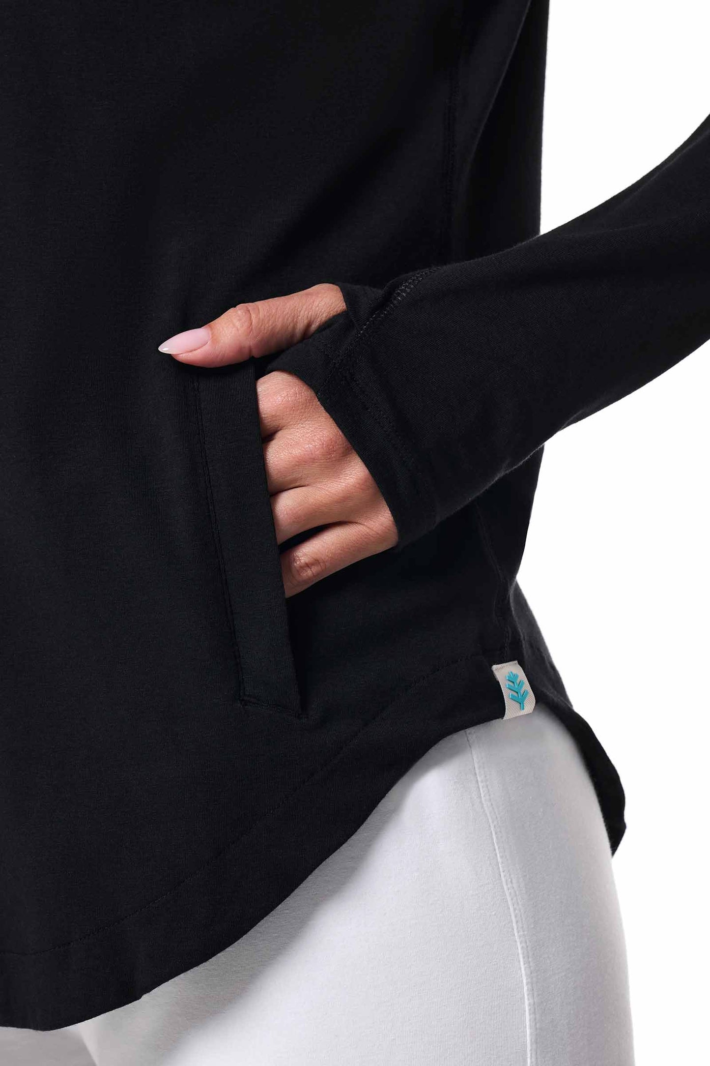 Women's LumaLeo Zip-Up Hoodie | Black