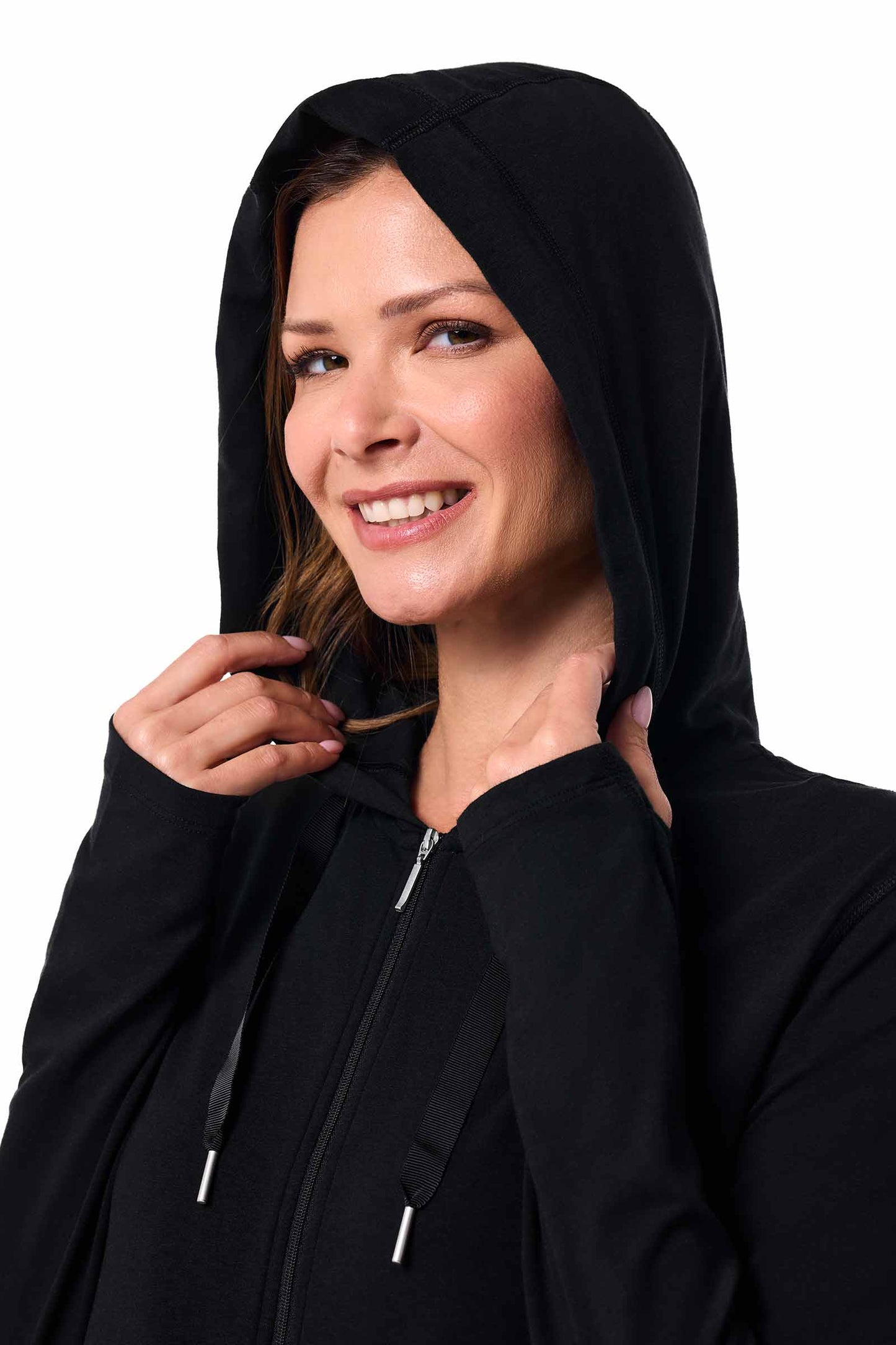 Women's LumaLeo Zip-Up Hoodie | Black