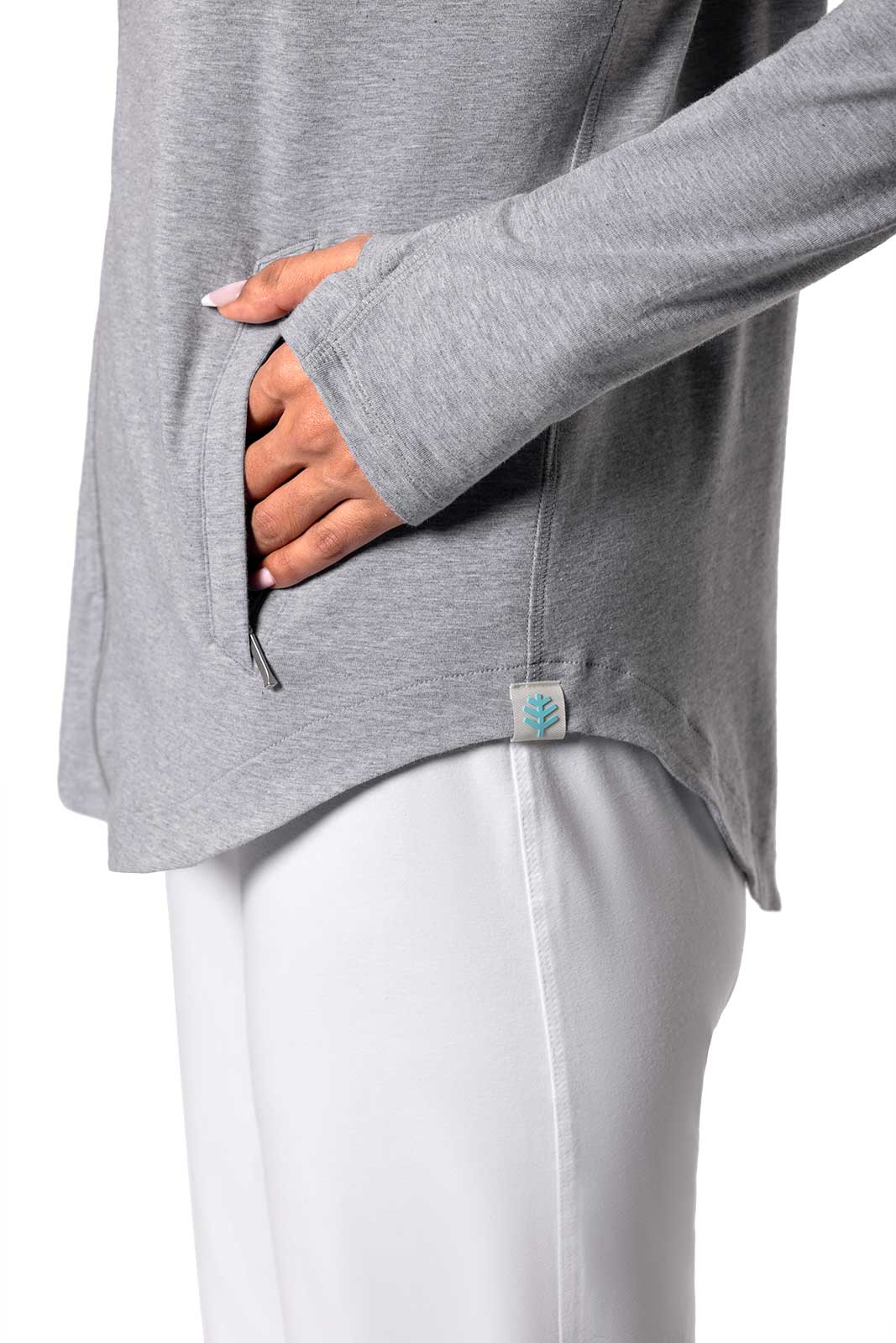 Women's LumaLeo Zip-Up Hoodie | Grey Heather