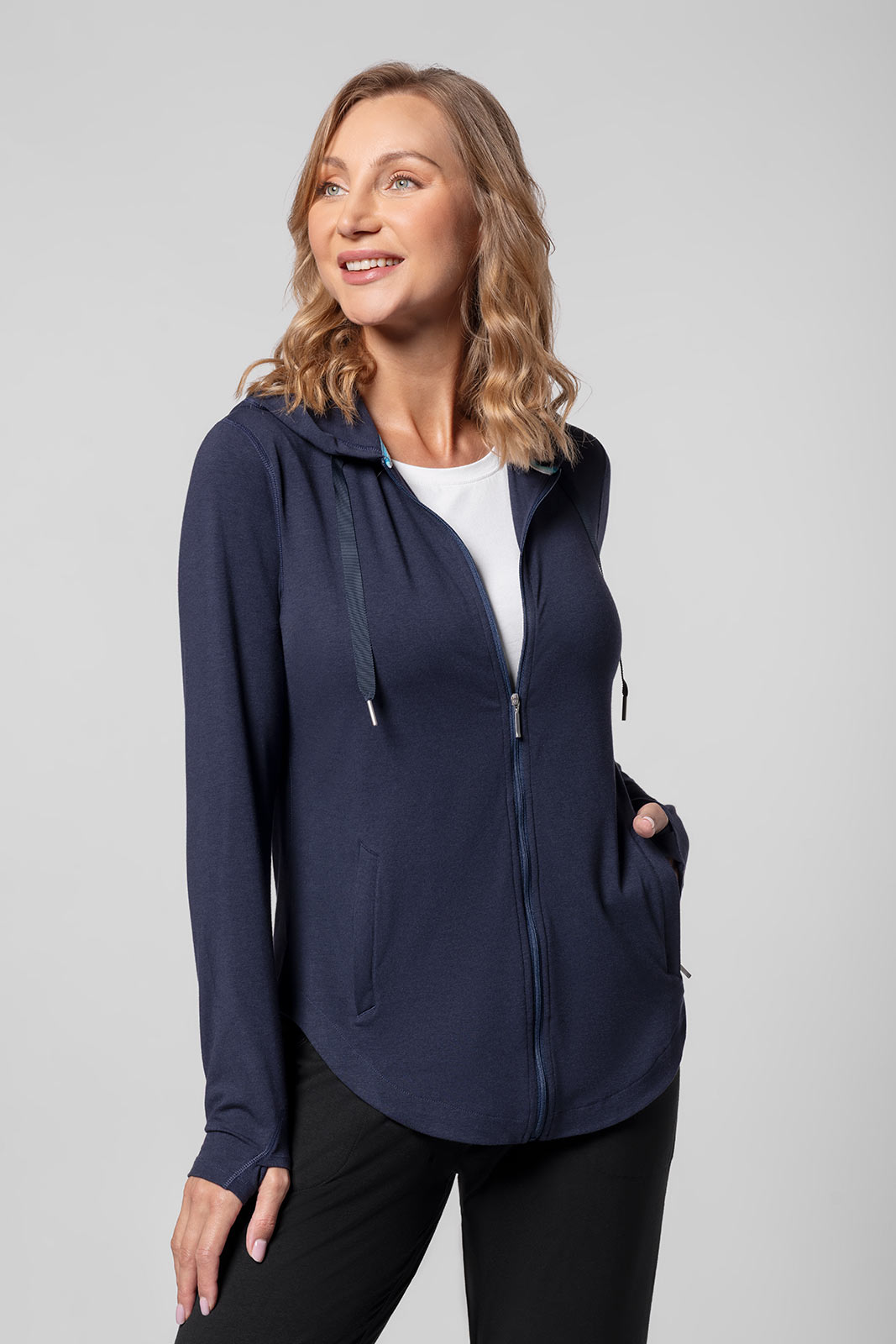 Women's LumaLeo Zip-Up Hoodie | Navy