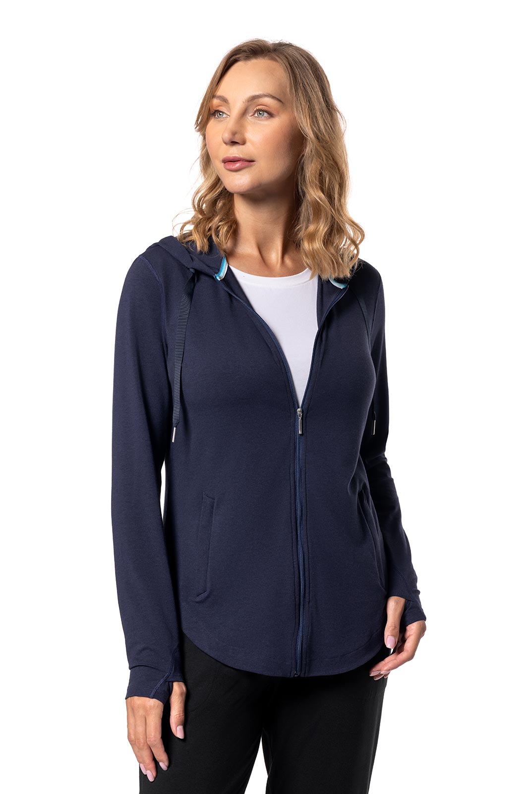 Women's LumaLeo Zip-Up Hoodie | Navy