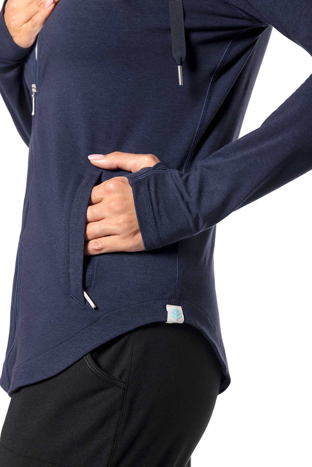 Women's LumaLeo Zip-Up Hoodie | Navy