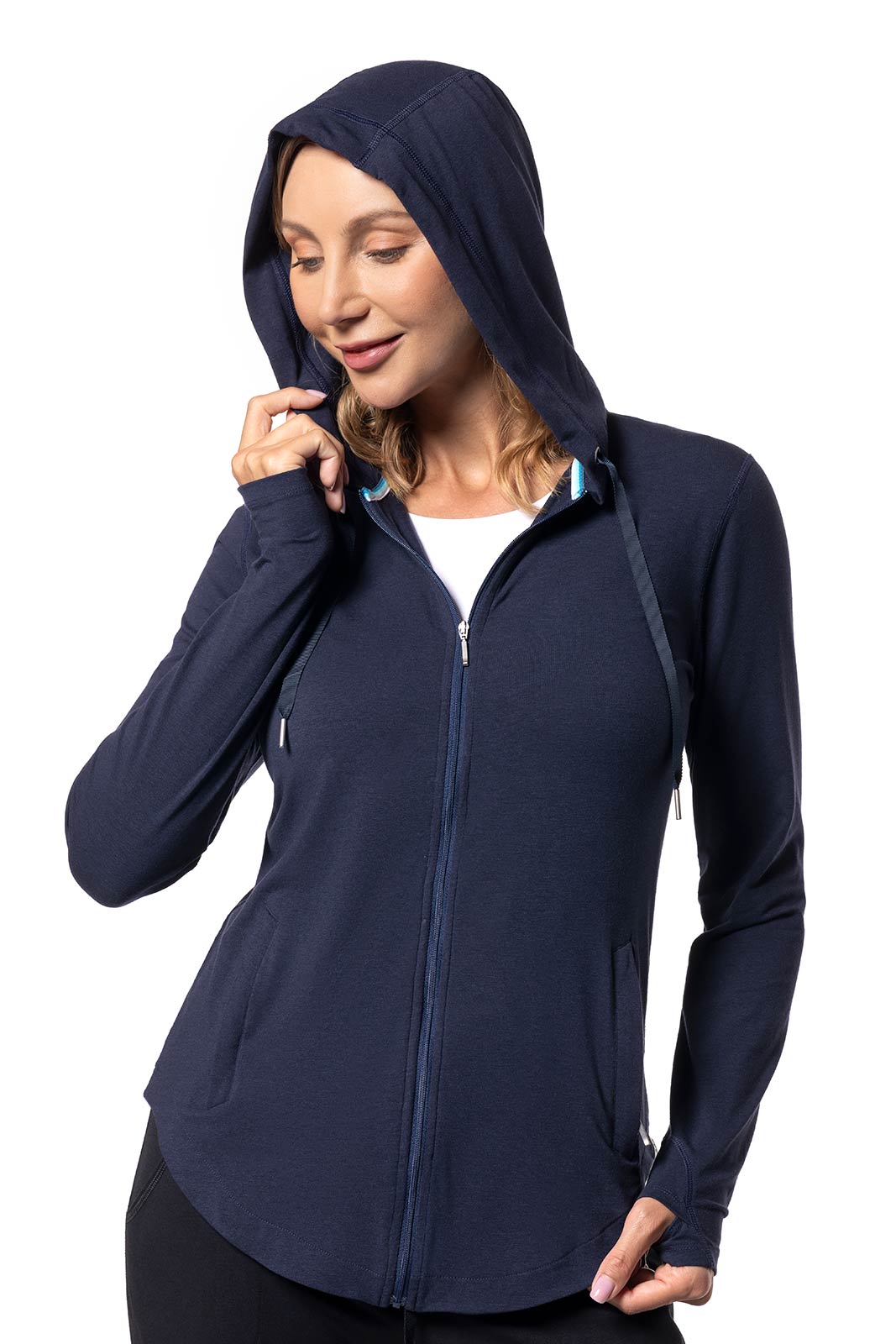 Women's LumaLeo Zip-Up Hoodie | Navy