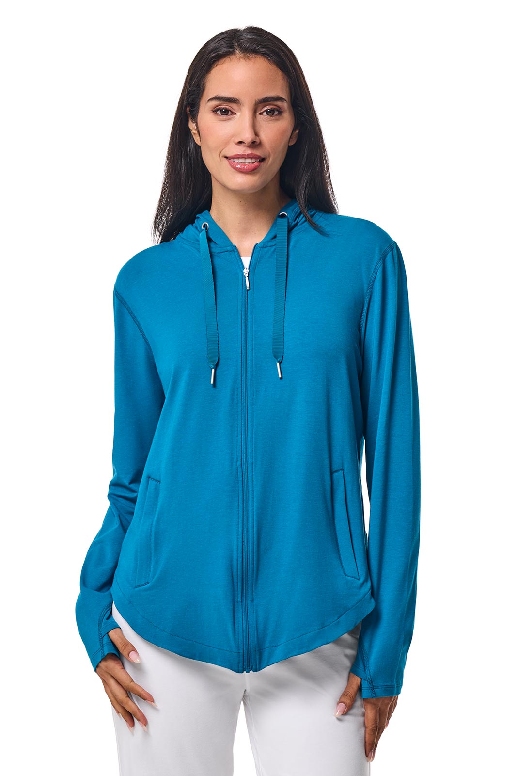 Women's LumaLeo Zip-Up Hoodie | Bluejay