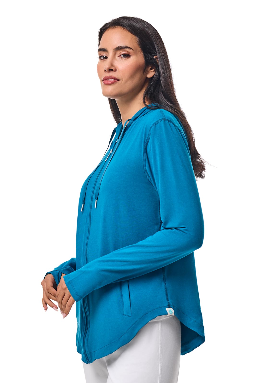 Women's LumaLeo Zip-Up Hoodie | Bluejay