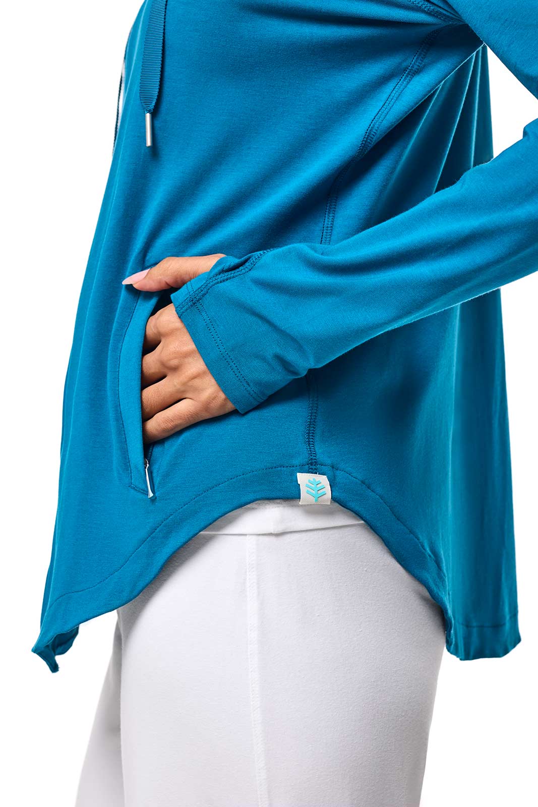 Women's LumaLeo Zip-Up Hoodie | Bluejay