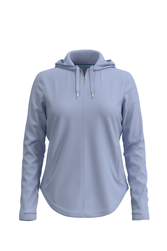 Women's LumaLeo Zip Up Hoodie | Periwinkle