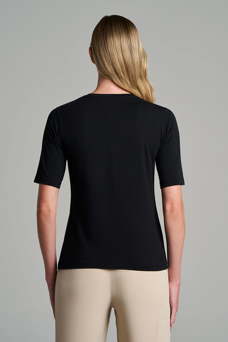 Women's Morada Everyday Short Sleeve T-Shirt | Black
