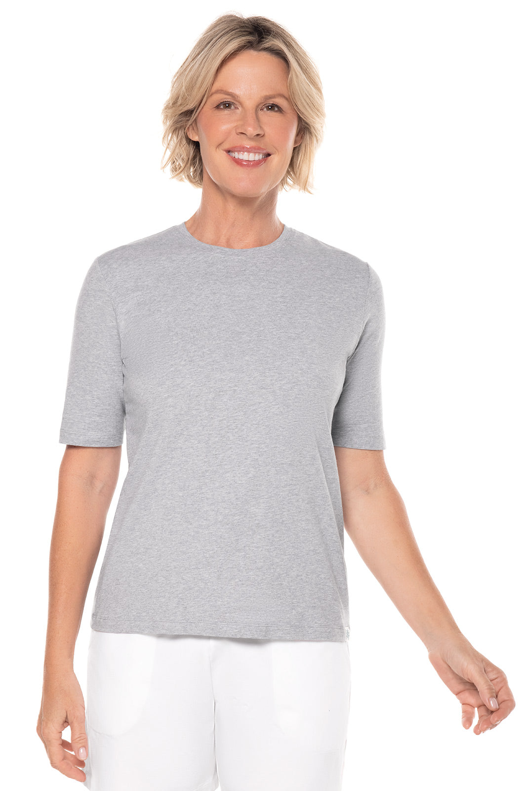Women's Morada Everyday Short Sleeve T-Shirt | Grey Heather | Core