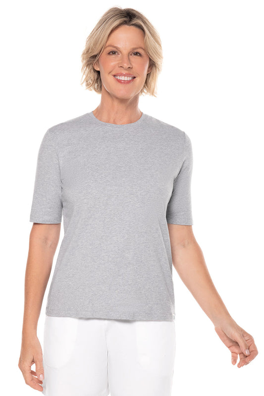 Women's Morada Everyday Short Sleeve T-Shirt | Grey Heather | Core