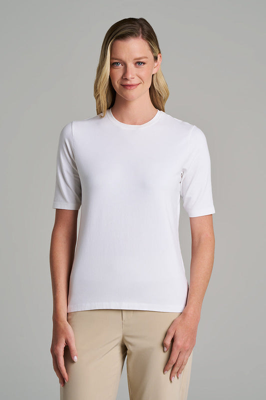 Women's Morada Everyday Short Sleeve T-Shirt | White