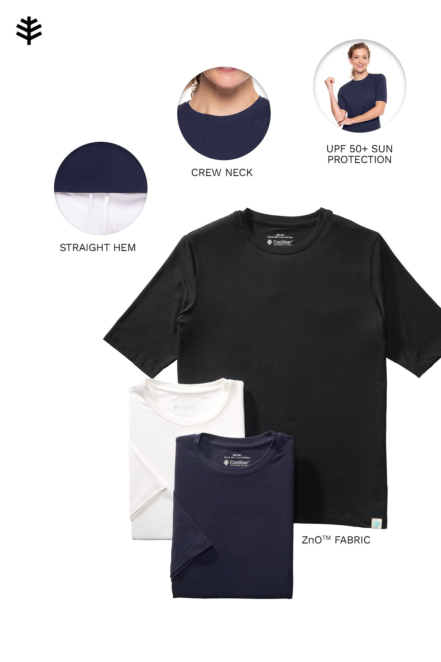 Women's Morada Everyday Short Sleeve T-Shirt | Navy