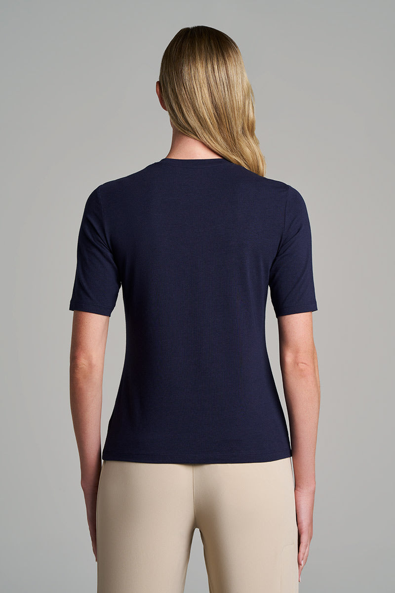 Women's Morada Everyday Short Sleeve T-Shirt | Navy