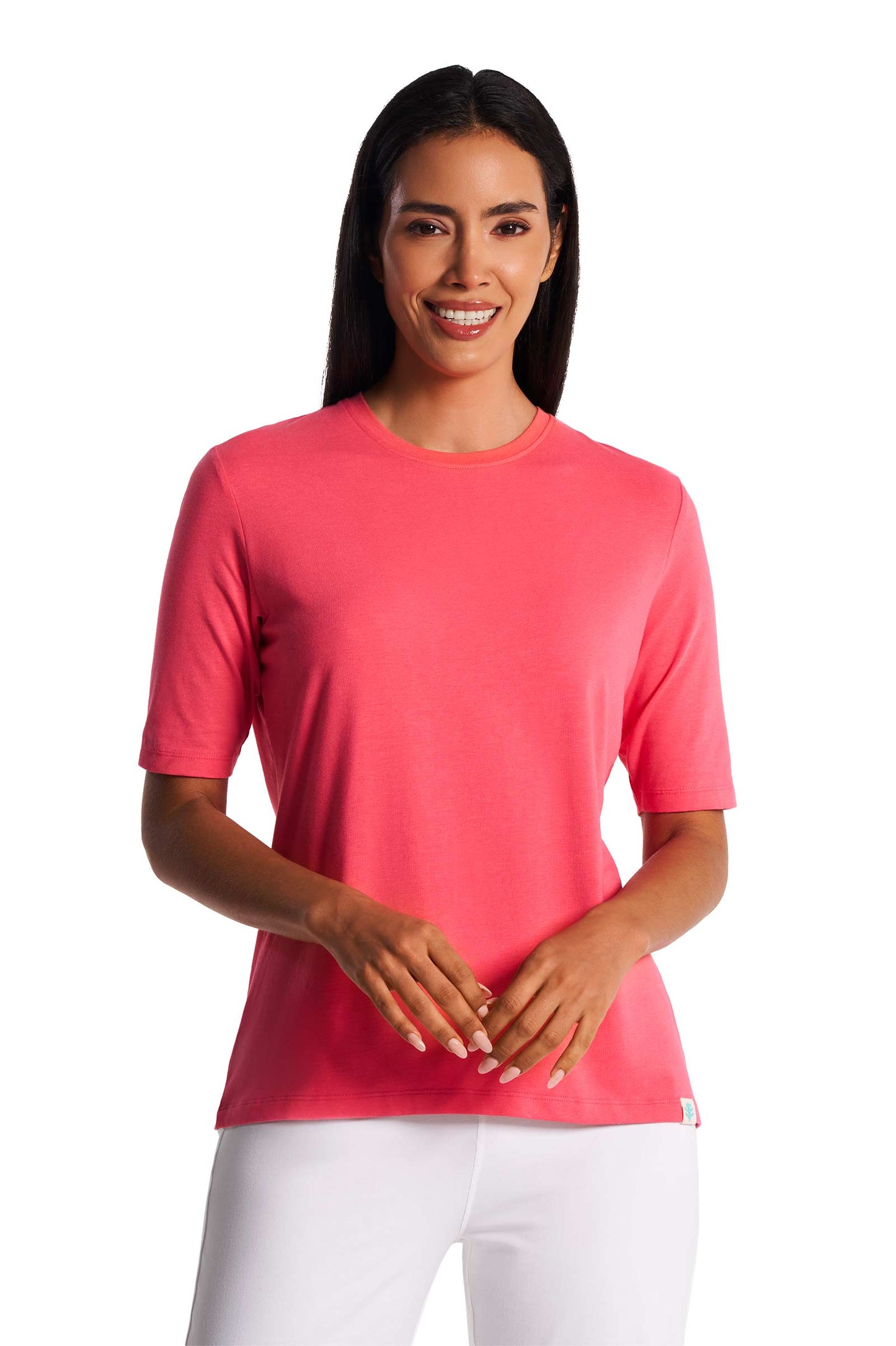 Women's Morada Everyday Short Sleeve T-Shirt | Sunkist Coral