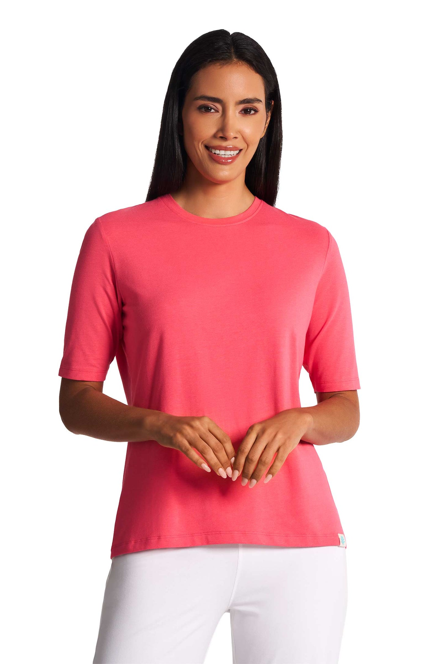 Women's Morada Everyday Short Sleeve T-Shirt | Sunkist Coral