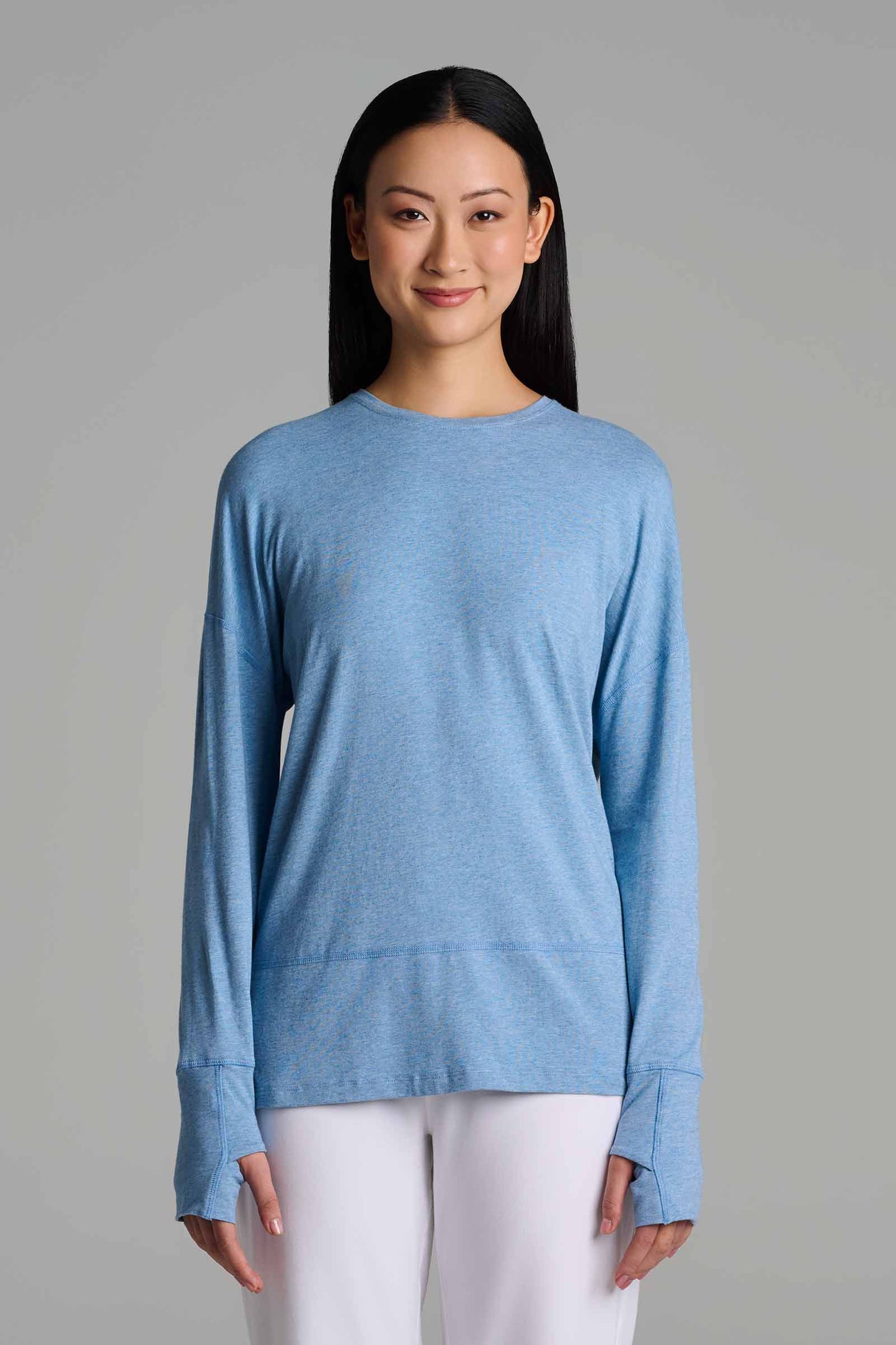 Women's LumaLeo Relaxed T-Shirt | Light Blue Heather