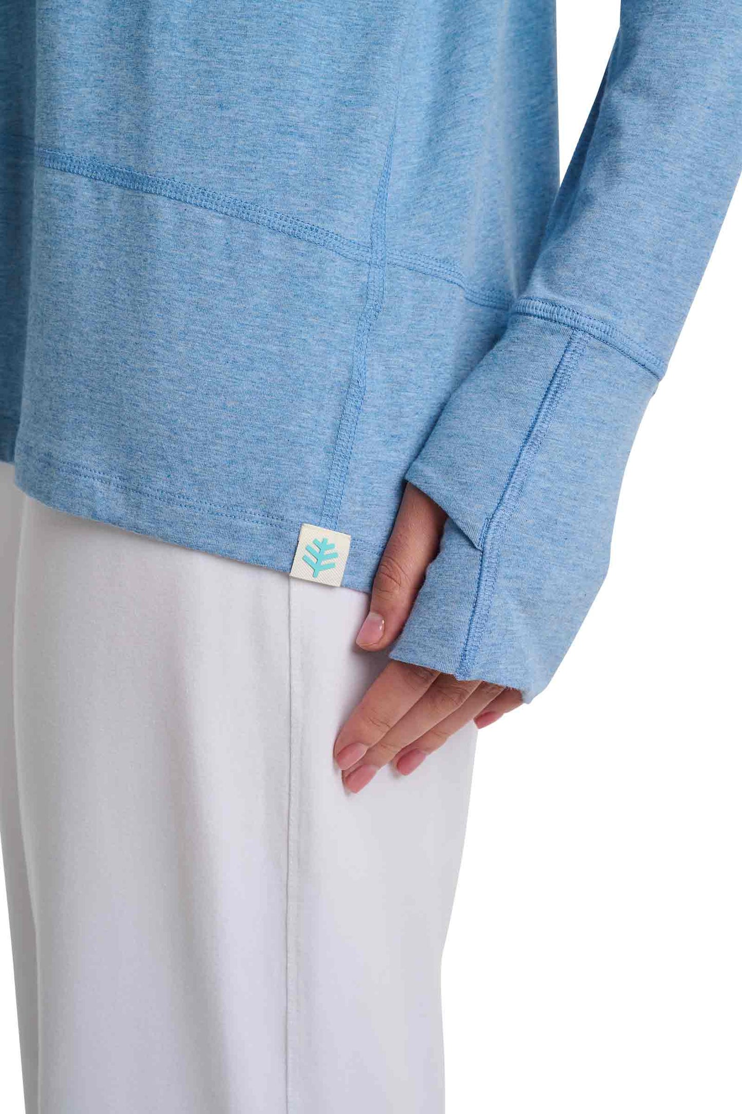 Women's LumaLeo Relaxed T-Shirt | Light Blue Heather