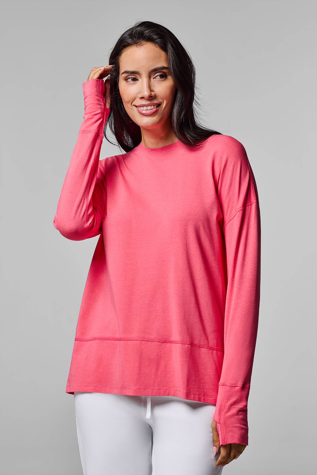 Women's LumaLeo Relaxed T-Shirt | Sunkist Coral