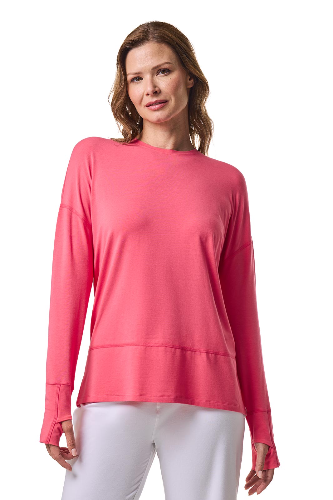 Women's LumaLeo Relaxed T-Shirt | Sunkist Coral