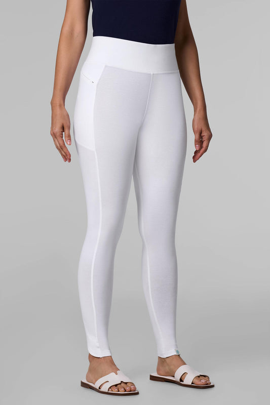 Women's LumaLeo Summer Leggings | White
