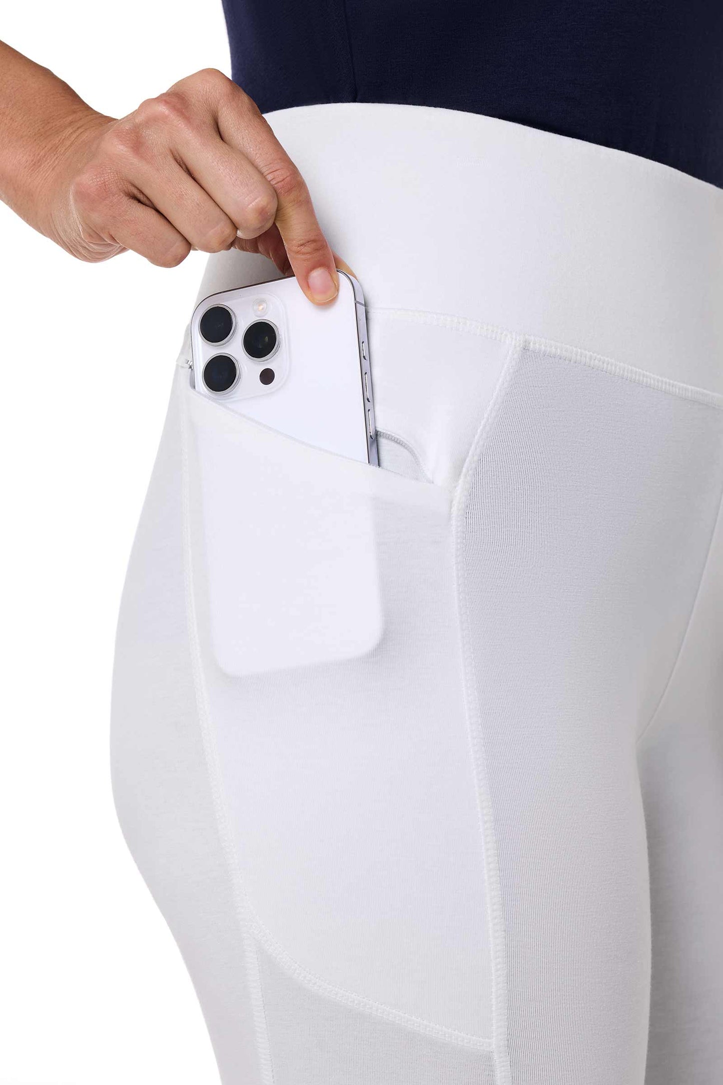 Women's LumaLeo Summer Leggings | White