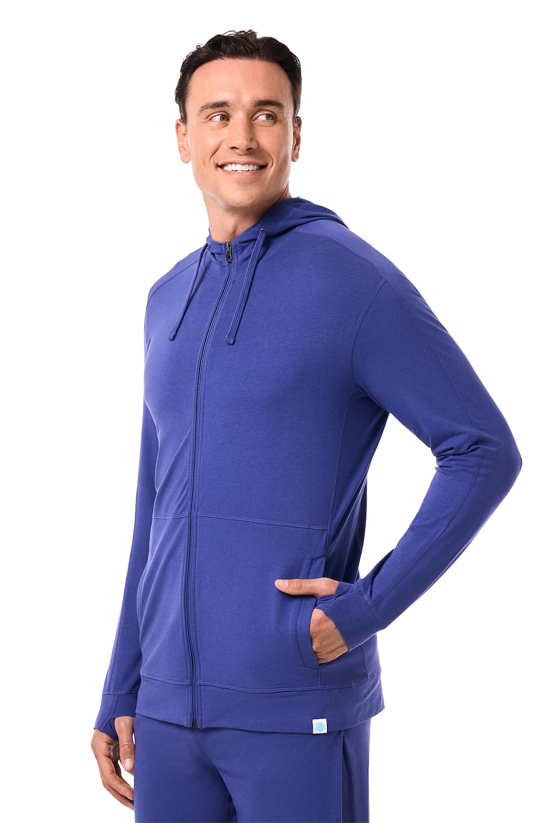 Men's LumaLeo Zip-Up Hoodie | Future Dusk