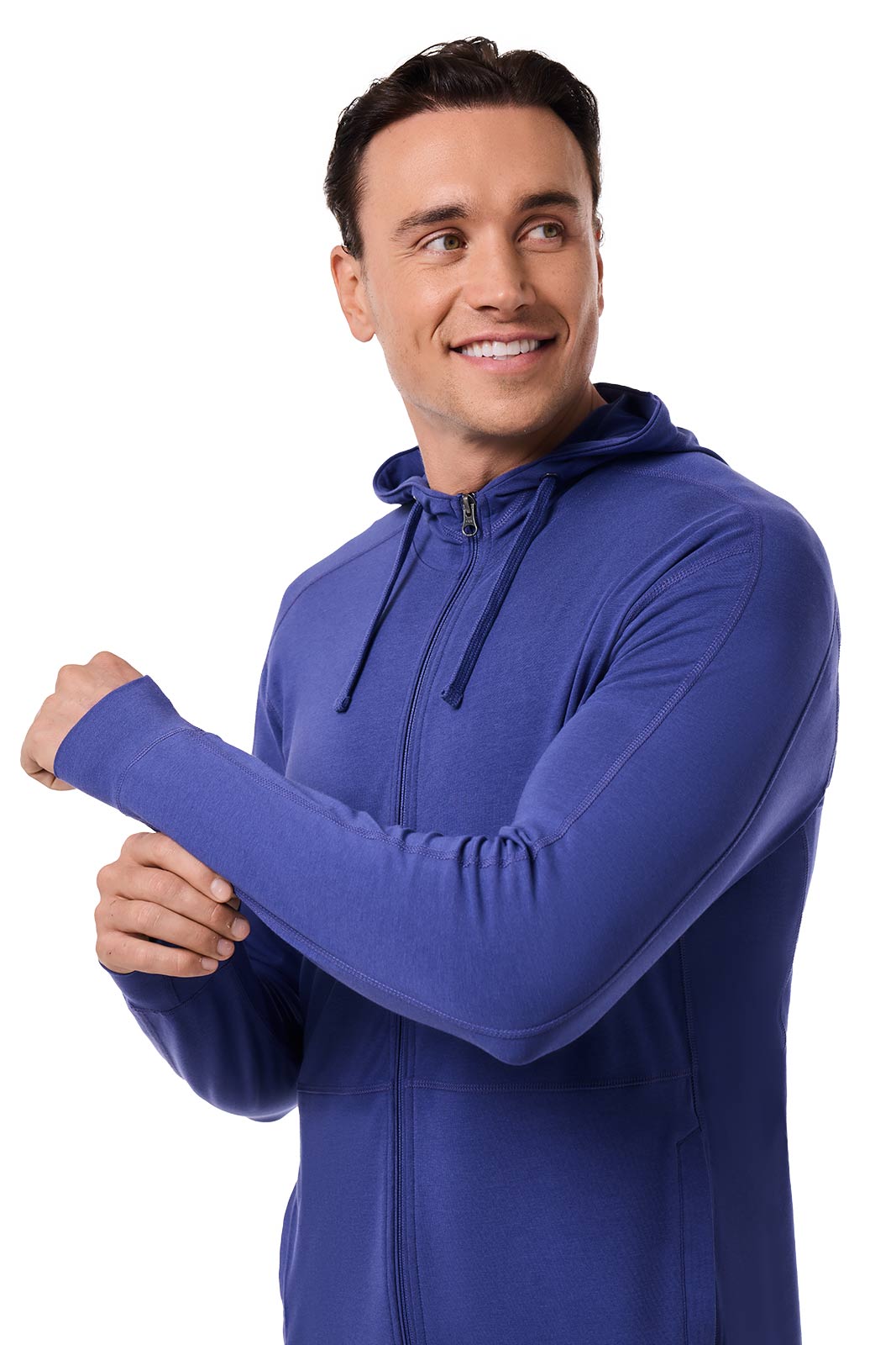 Men's LumaLeo Zip-Up Hoodie | Future Dusk