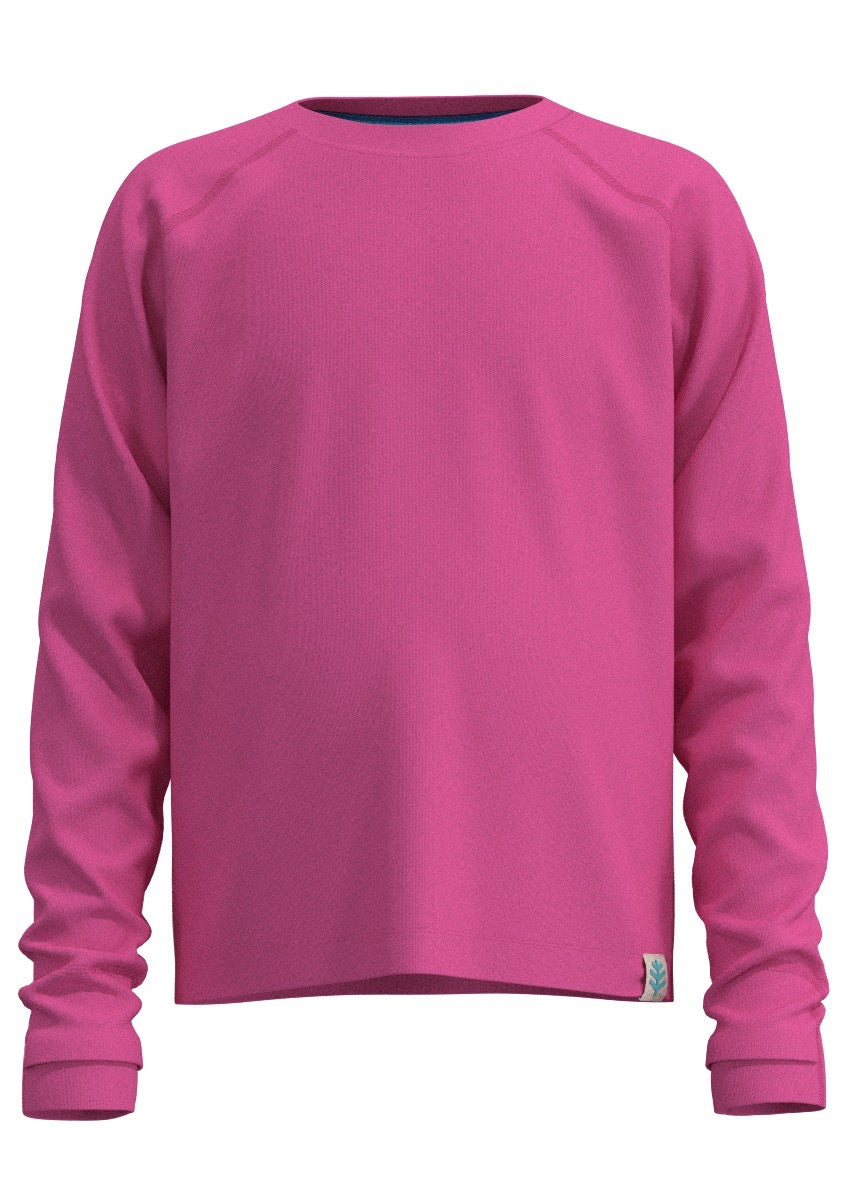 Kid's LumaLeo Long Sleeve T-Shirt | Tulip Pink