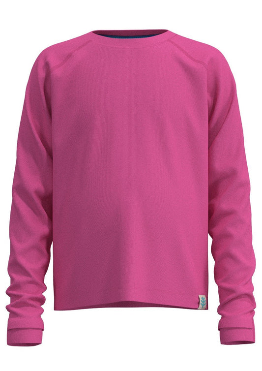 Kid's LumaLeo Long Sleeve T-Shirt | Tulip Pink