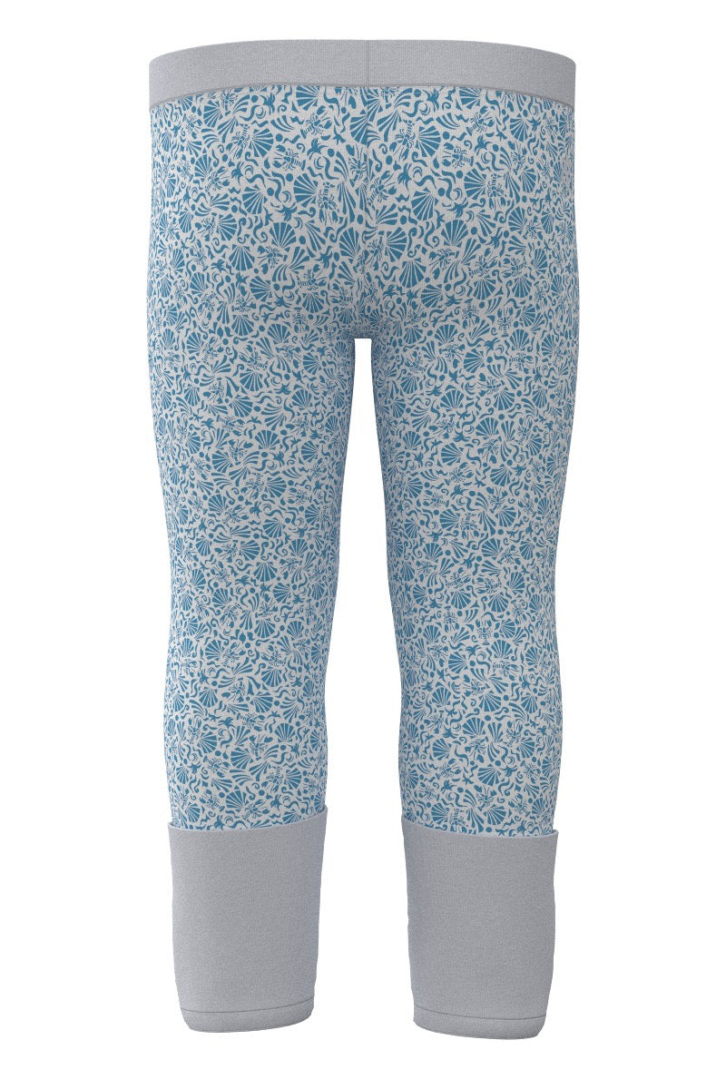 Kid's LumaLeo Leggings | Malibu Bue Shell We