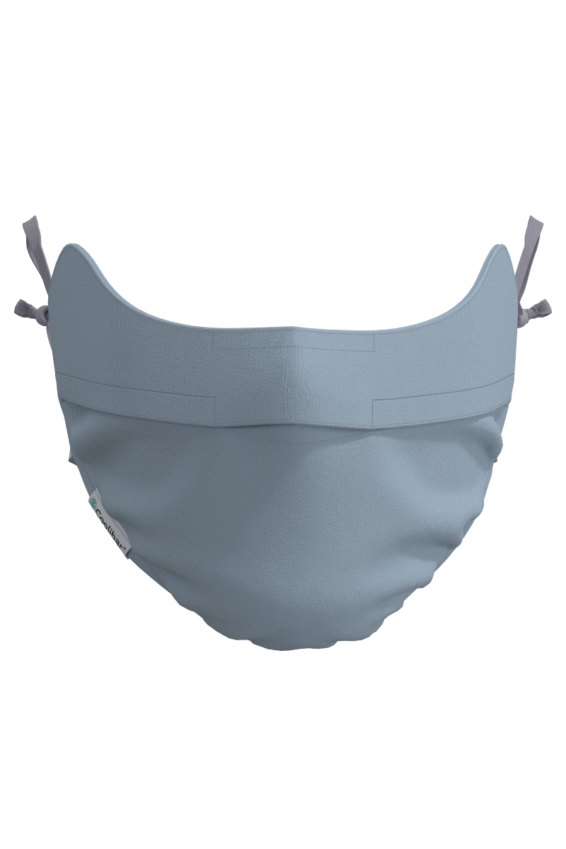 Unisex Zenith UV Half Mask | Light Blue