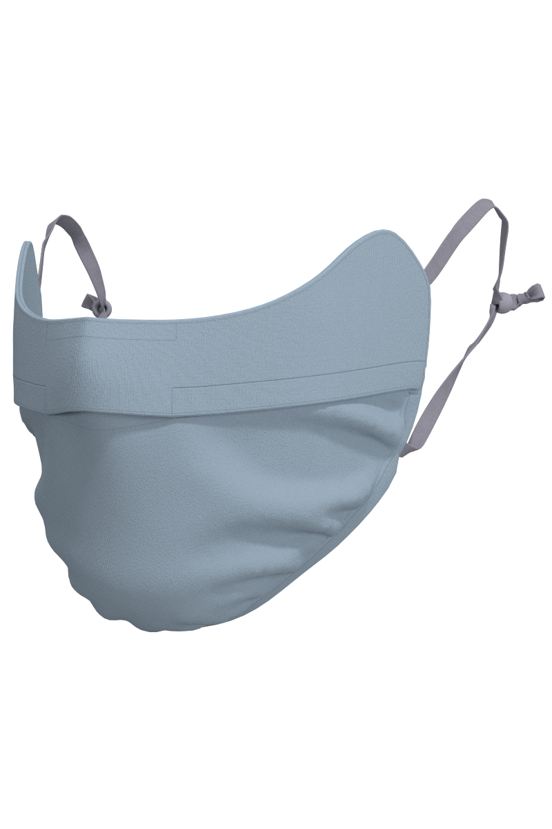 Unisex Zenith UV Half Mask | Light Blue